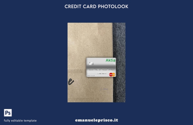 modello frontale photolook mastercard Finlandia Aktia Savings Bank stile verific